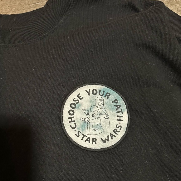 Disney Star Wars Grogu Choose Your Path Spirit Jersey L NWOT - Picture 4 of 5